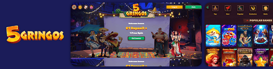 5gringos casino bonus