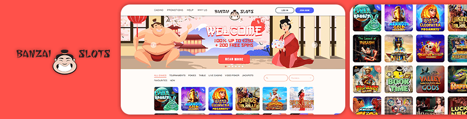 banzai slots casino bonus