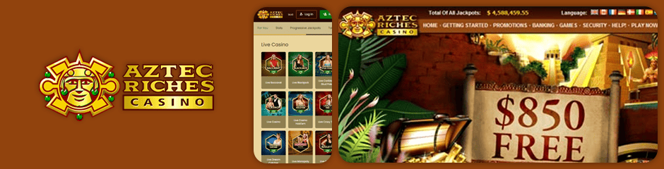 aztec riches casino bonus