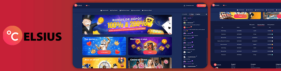 celsius casino bonus