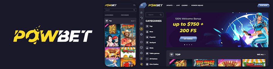 powbet casino bonus