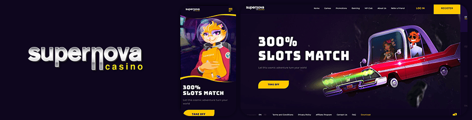 supernova casino bonus