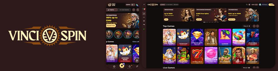 vincispin casino bonus