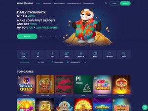 Bruno Casino website