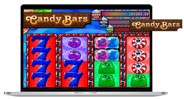 machine à sous candy bars