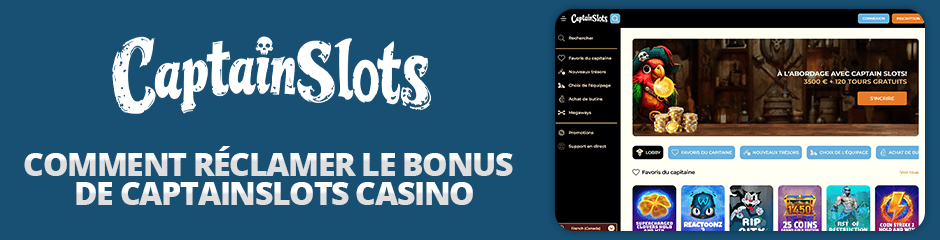 bonus sur captainslots