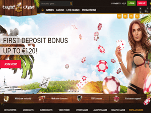 Caribic Casino website