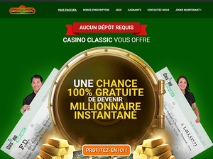 Classic Casino website