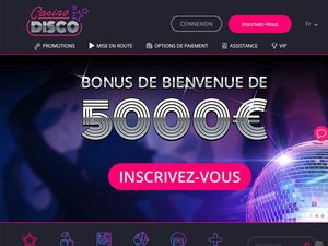 Casino Disco website