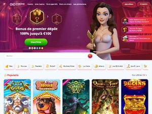 Infinity Casino website
