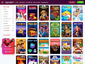 Infinity Casino games