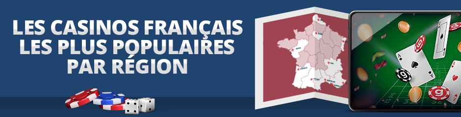 casinos les plus populaires par région