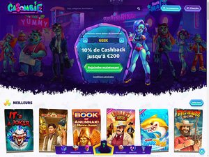 Casombie Casino website