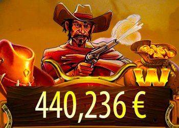 cette semaine sur cresus casino 440236€ ont été gagnés