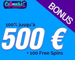 bonus de casombie casino