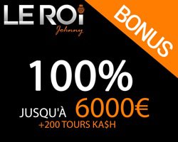 leroi johnny casino bonus