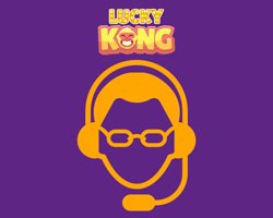 support client de lucky kong casino