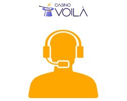 support client de voila casino