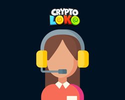 support client de crypto loko casino