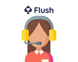 support client de Flush Casino