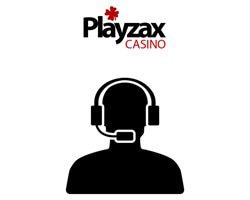 service client playzax casino