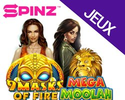 jeux de Spinz casino