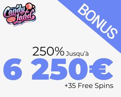 bonus de Candyland casino