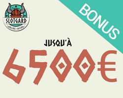 bonus de Slotgard casino