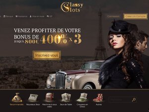 Classy Slots website