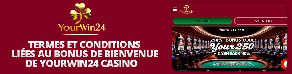 conditions liées au bonus de bienvenue
