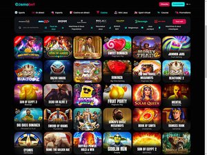 Cosmobet Casino games