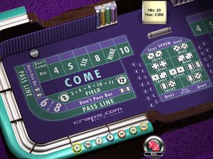 Club Dice Casino games