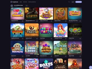 CryptoLeo Casino games