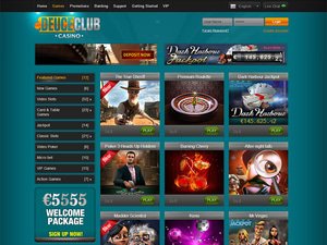 Deuceclub Casino games