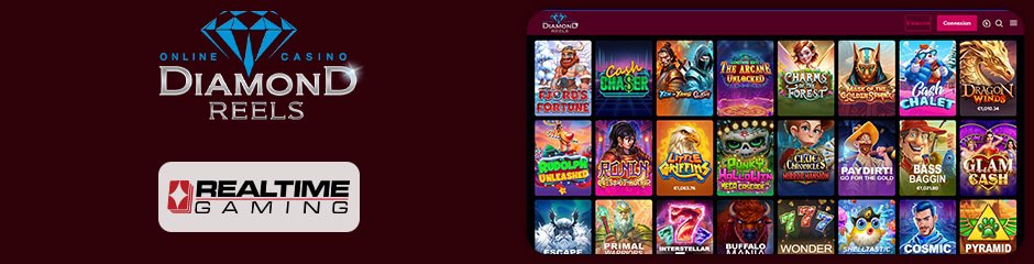 diamond reels casino jeux et logiciels