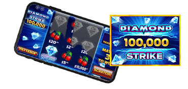 version mobile diamond strike scratchcard