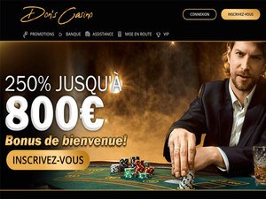 Don's Casino website