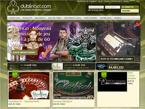 Dublinbet Casino website