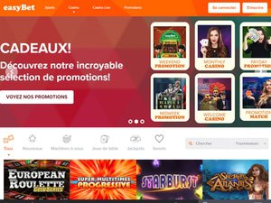 Easybet website