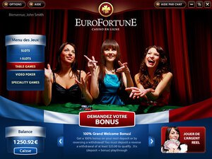 Eurofortune Casino games