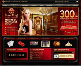 Casino Euro King website