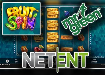 Free spins de Mr Green sur la machine à sous Fruit Spin de NetEnt