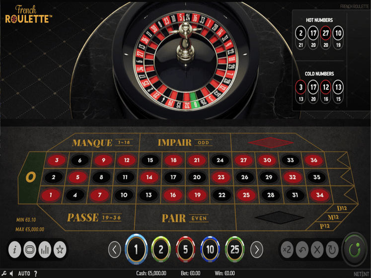 Roulette Française NetEnt