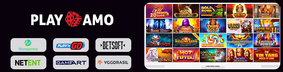 playamo casino jeux et logiciels