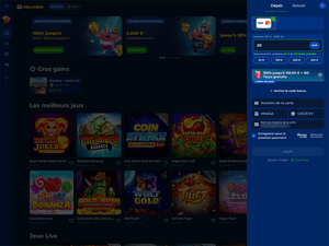 God of Coins Casino cashier