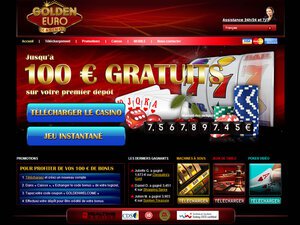 Golden Euro website