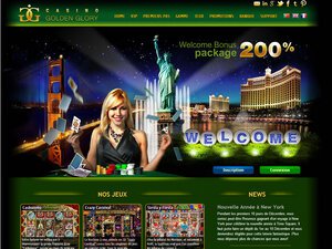 Golden Glory Casino website