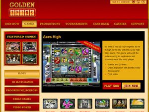 Golden Spins Casino games