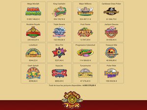 Golden Tiger Casino games