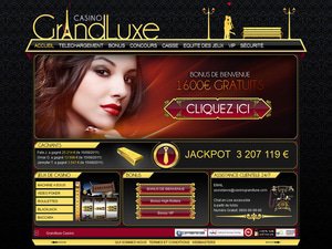 GrandLuxe Casino website